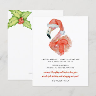 Budget Santa Flamingo We hebben Vakantieday Kaart