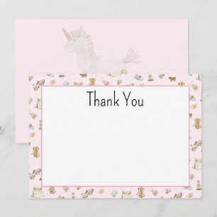 Budget, Schattig Minimalistische Roze Baby Shower Notitiekaartje