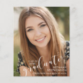 Budget Script 2 Foto Afstuderen aankondiging (Voorkant)