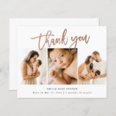 Budget Script 3 Foto Baby Hartelijk dank (Voorkant / Achterkant)