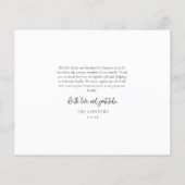 Budget Script 3 Foto Baby Hartelijk dank (Achterkant)