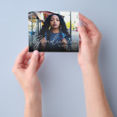 Budget Script Mod Foto Afsluitfeestje Flyer (Hand)