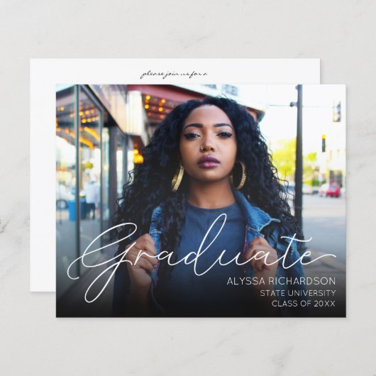 Budget Script Mod Photo Graduparty (Voorkant / Achterkant)