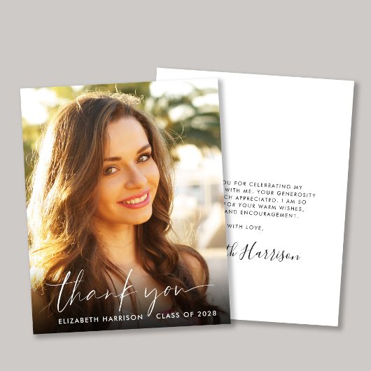 Budget Script Photo Afstuderen Hartelijk dank