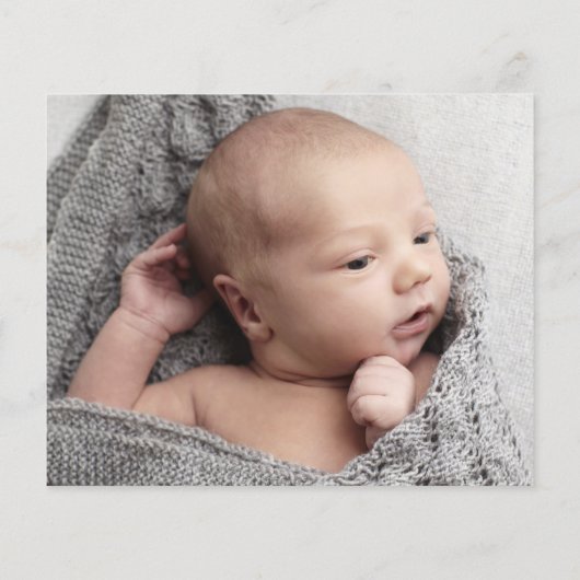 Budget Script Photo Baby Hartelijk dank (Achterkant)