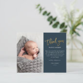 Budget Script Photo Baby Hartelijk dank (Staand voorkant)