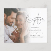 Budget Script Photo QR Code Weddenschap Reception  (Voorkant)