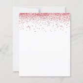 Budget Script Red Glitter Weddenschap (Achterkant)