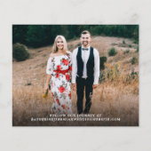 BUDGET Script Save the Date Photo Verloving (Achterkant)