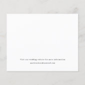 Budget Script Trouwfoto Save The Date Flyer (Achterkant)