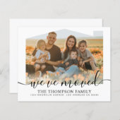 BUDGET script We hebben nieuwe Home Photo Moving (Voorkant / Achterkant)