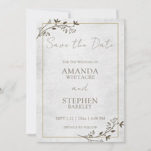 Budget Script Wedding Enregistrer la carte Date