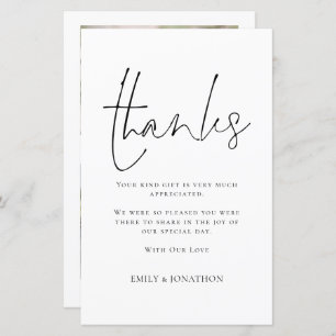 BUDGET Script Weduwen 3 Foto Collage Quote Bedankt