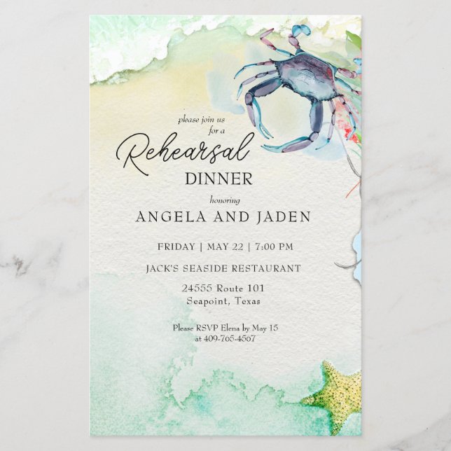 Budget Seaside Maryland Krabrepetitie diner (Voorkant)