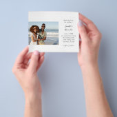 Budget Side Two Photo Calligraphy Wedding Flyer (Hand)