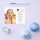 BUDGET Simple Modern Graduation Party Flyer (Enkel)