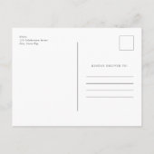 Budget Simple Photo Memorial Funeral Invitation (Dos)