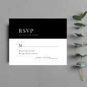 Budget simple typographie mariage minimum carte RS
