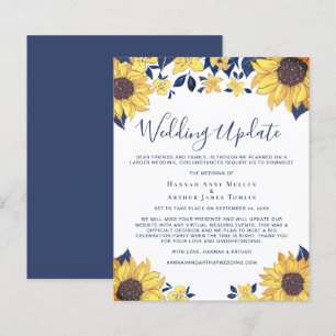 Budget Smaller Weddenschap Update Sunflower Floral