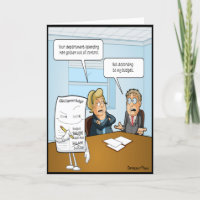 Budget Sneaky amusant Carte d'anniversaire
