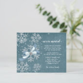 Budget Snowflake Flurries We hebben vakantievakant (Staand voorkant)