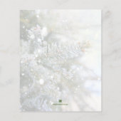 Budget Snowy Pines Kerstfeestdagen (Achterkant)