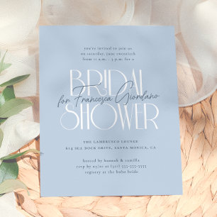 Budget Something Blue Moderne Bloemrijke Bruidsdou