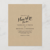 BUDGET Spaans huwelijk Bilingual Boda Wedding (Voorkant)