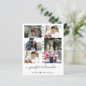 Budget sparen datum 6 de Typografie van de Collage (Staand voorkant)