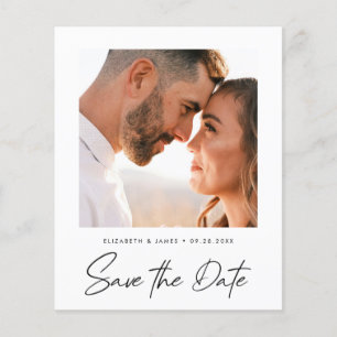 BUDGET Sparen de Datum van de Minimale Bieden van  Flyer