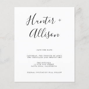 Budget sparen de Datumbrochure Flyer