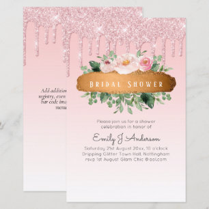 BUDGET Sparkles Glitter Floral Girly Vrijgezellenf