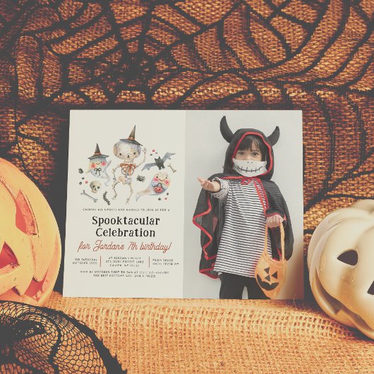 Budget Spooktacular Halloween Foto Verjaardagsfees