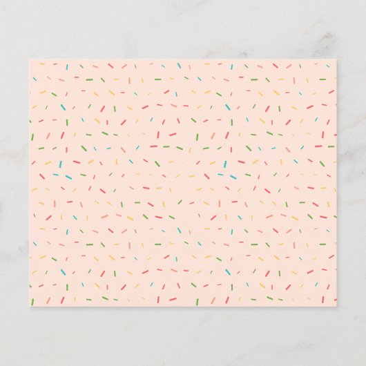 Budget Sprinkle Roos Gold Script Script Girl Baby  (Achterkant)