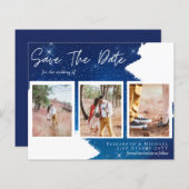 BUDGET Starnacht Verlovingsfoto SPOOR DATUM (Voorkant / Achterkant)