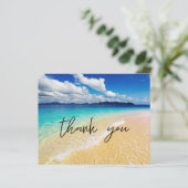 Budget Strand & Oceaan Dank U (Staand voorkant)