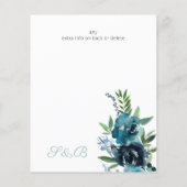 Budget Stusty Blue 2 Floral Save the Date V3 (Achterkant)