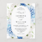 Budget Stusty Blue & White Floral Wedding (Voorkant)
