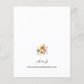 Budget Summer Sunflower Floral Wedding (Achterkant)