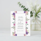 Budget Summer Waterverf Floral (Staand voorkant)