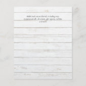 Budget Sun Flowers Greenery WEDDING Invitations Flyer (Achterkant)