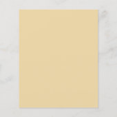 Budget Sunflower Eucalyptus Wedding Vow Renewal (Achterkant)