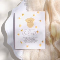 Budget Sunshine Little Brother Boho Baby shower
