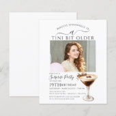 BUDGET SURPRISE PARTY Tini Bit Older Martini 19e (Voorkant / Achterkant)