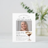 BUDGET SURPRISE PARTY Tini Bit Older Martini 50e (Staand voorkant)