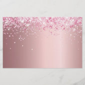 Budget Sweet 16 blush roze behalve de datum (Achterkant)