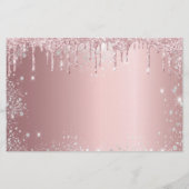 Budget Sweet 16 blush roze glitter behalve de datu (Achterkant)