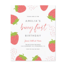 Budget Sweet Berry Eerste Meisje 1e Verjaardag Fot