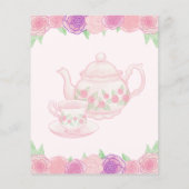 Budget Tea Party Beren Baby shower (Achterkant)