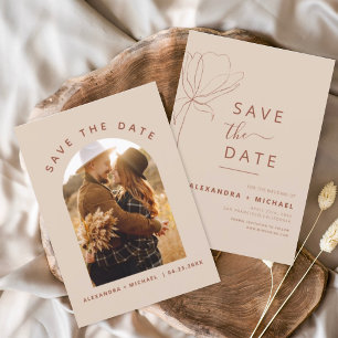 Budget Terracotta Boho sparen de Datum Foto